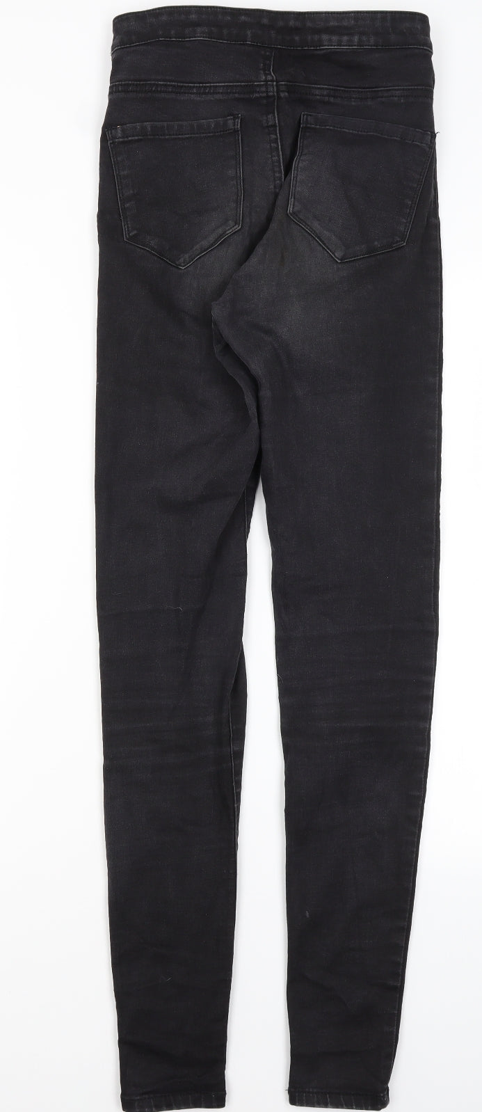 Denim Co Womens Black  Cotton Skinny Jeans Size 8 L31.5 in Regular
