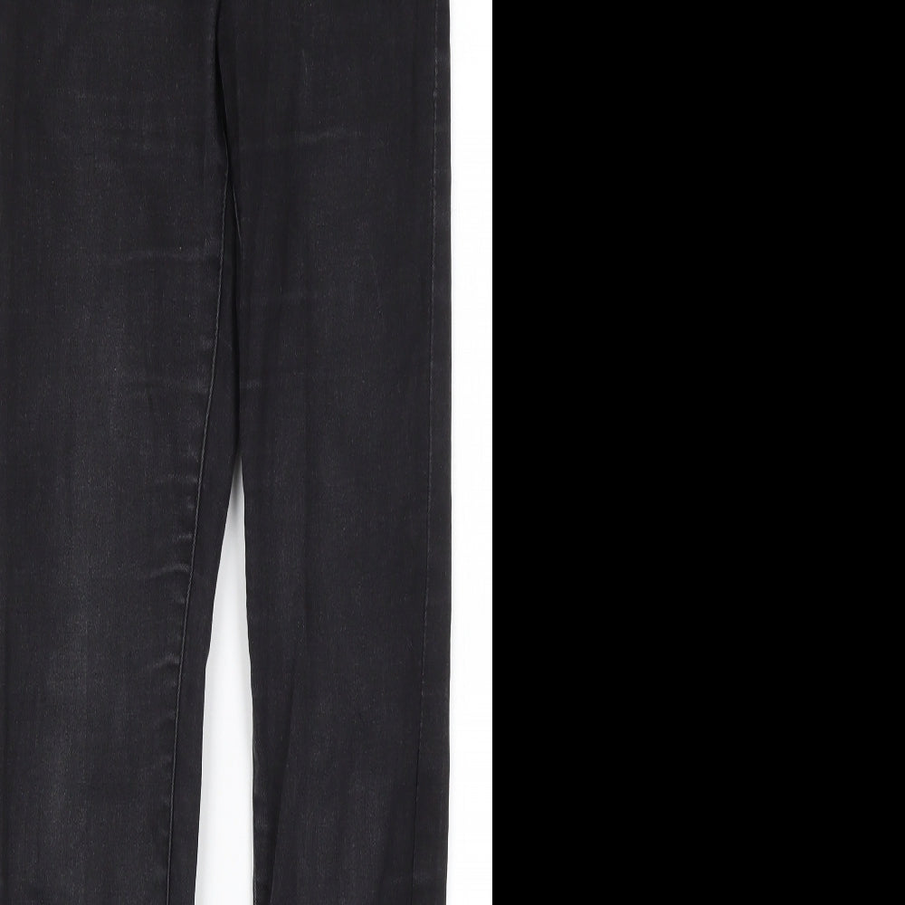 Denim Co Womens Black  Cotton Skinny Jeans Size 8 L31.5 in Regular