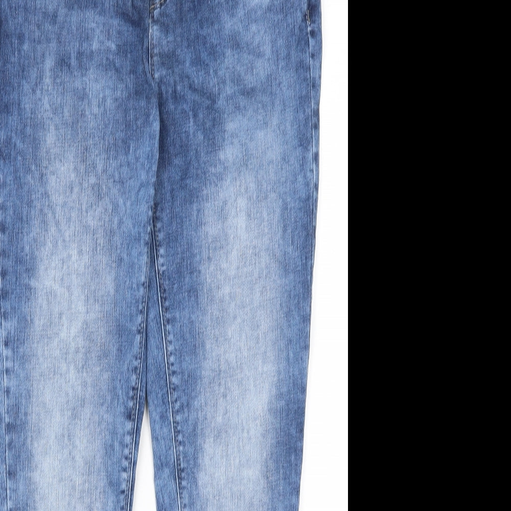 Only Womens Blue  Cotton Skinny Jeans Size 31 in L27 in Regular