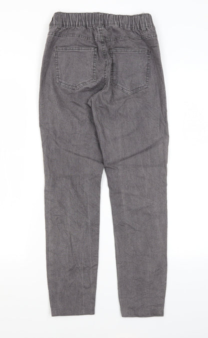 Womens UK Size 8 Janina Regular Fit Skinny Grey Jeans