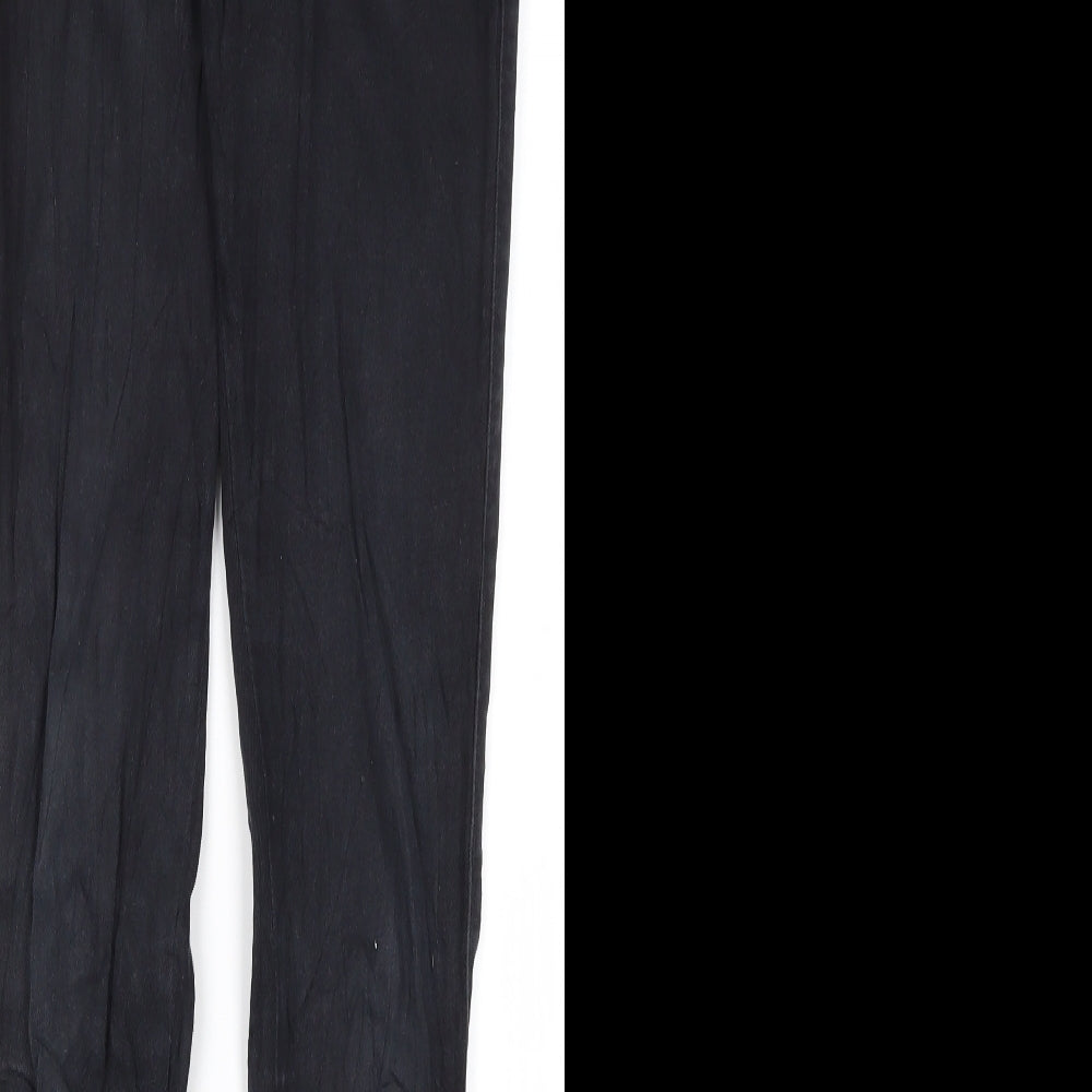 Womens UK Size S Dr Denim Regular Fit Skinny Black Jeans