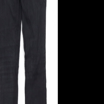 Womens UK Size S Dr Denim Regular Fit Skinny Black Jeans