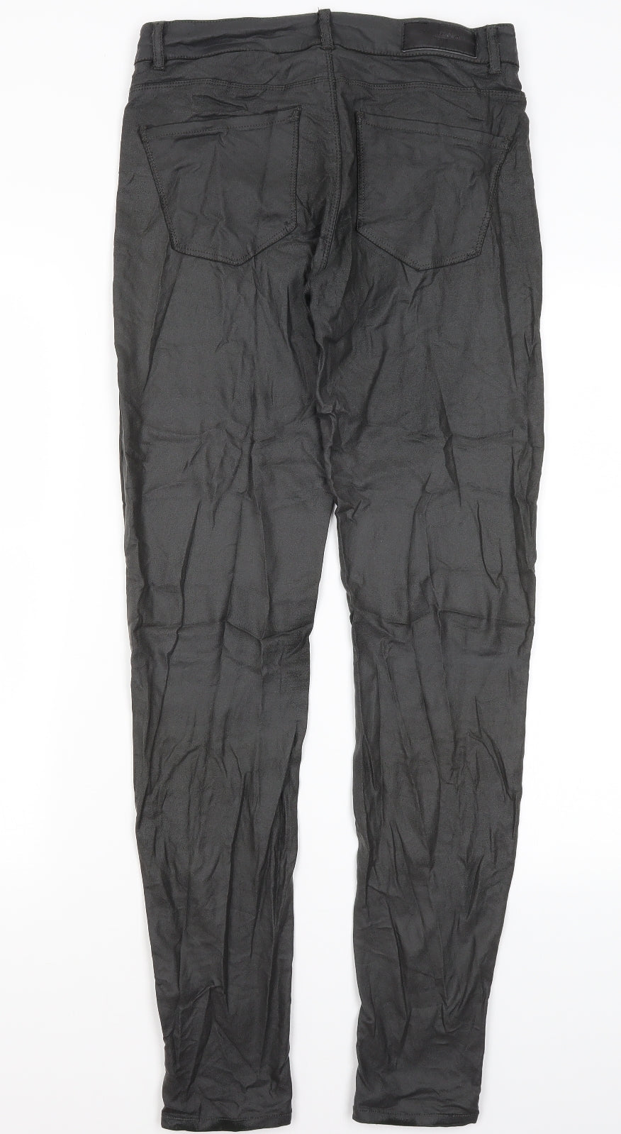 Womens UK Size M VERO MODA Regular Fit  Grey Trousers