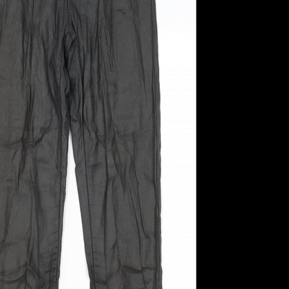 Womens UK Size M VERO MODA Regular Fit  Grey Trousers