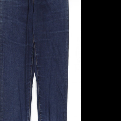 Denim Co Womens Blue  Cotton Skinny Jeans Size 8 L29 in Regular