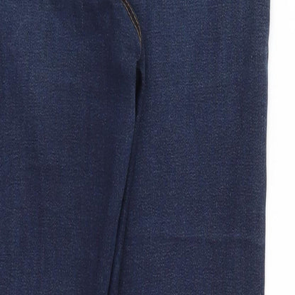 Denim Co Womens Blue  Cotton Skinny Jeans Size 8 L29 in Regular