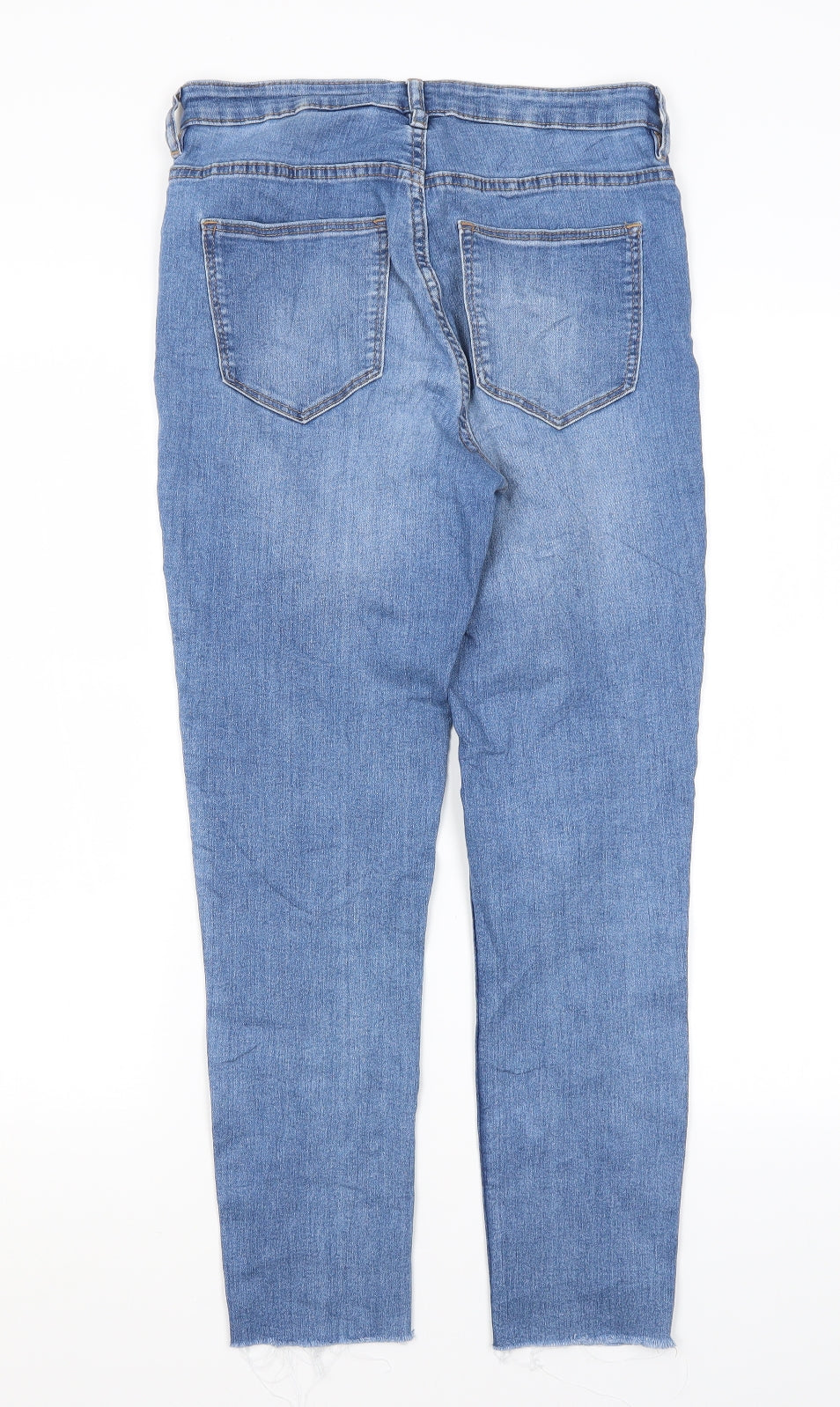 Womens UK Size 10 Divided Regular Fit Skinny Blue Jeans