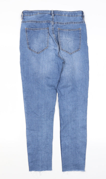 Womens UK Size 10 Divided Regular Fit Skinny Blue Jeans