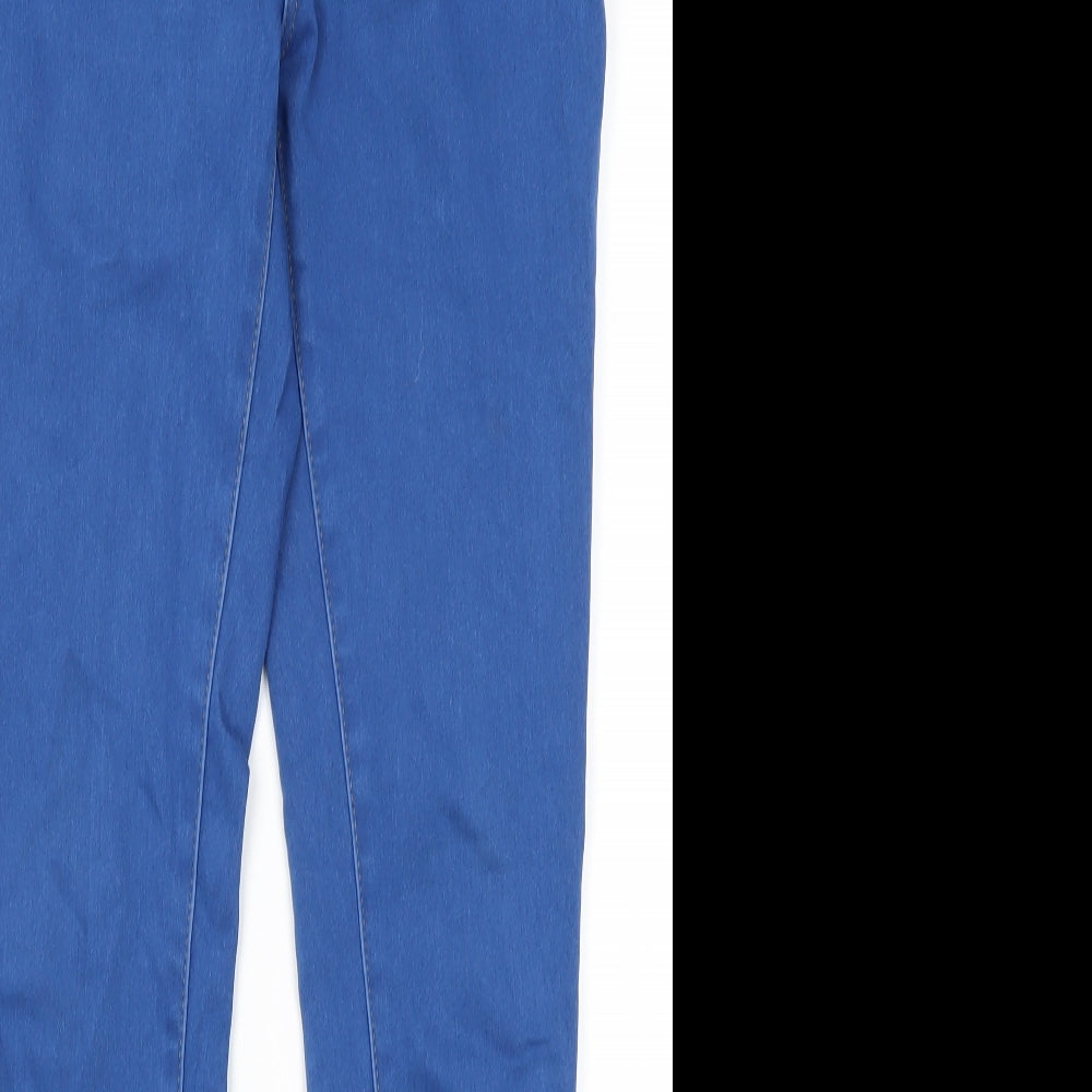 Denim Co Womens Blue  Cotton Skinny Jeans Size 10 L28 in Regular