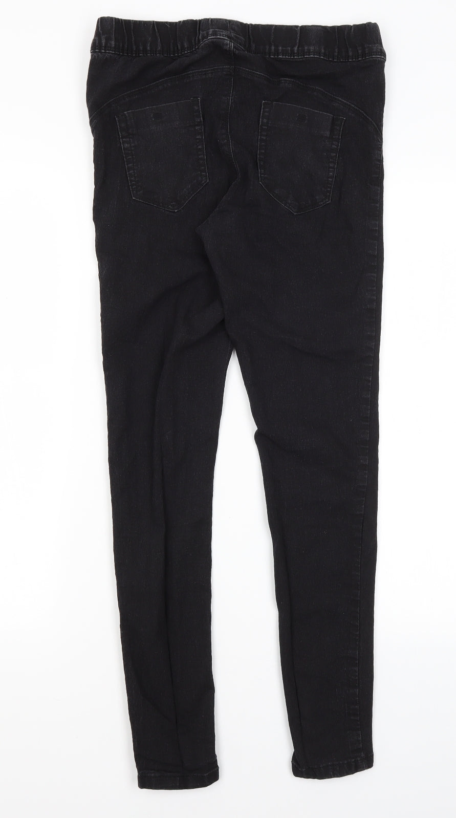 Denim Co Womens Black  Cotton Jegging Jeans Size 12 L27 in Regular
