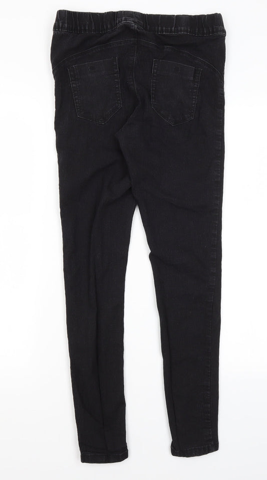 Denim Co Womens Black  Cotton Jegging Jeans Size 12 L27 in Regular