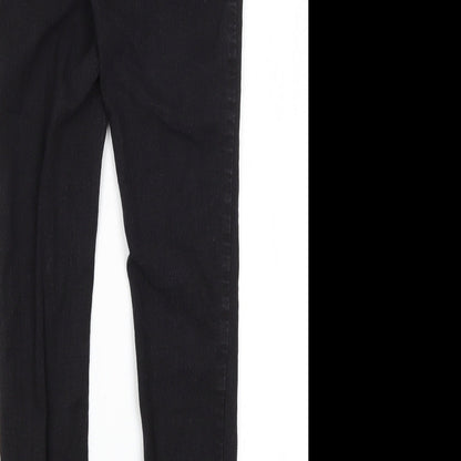 Denim Co Womens Black  Cotton Jegging Jeans Size 12 L27 in Regular