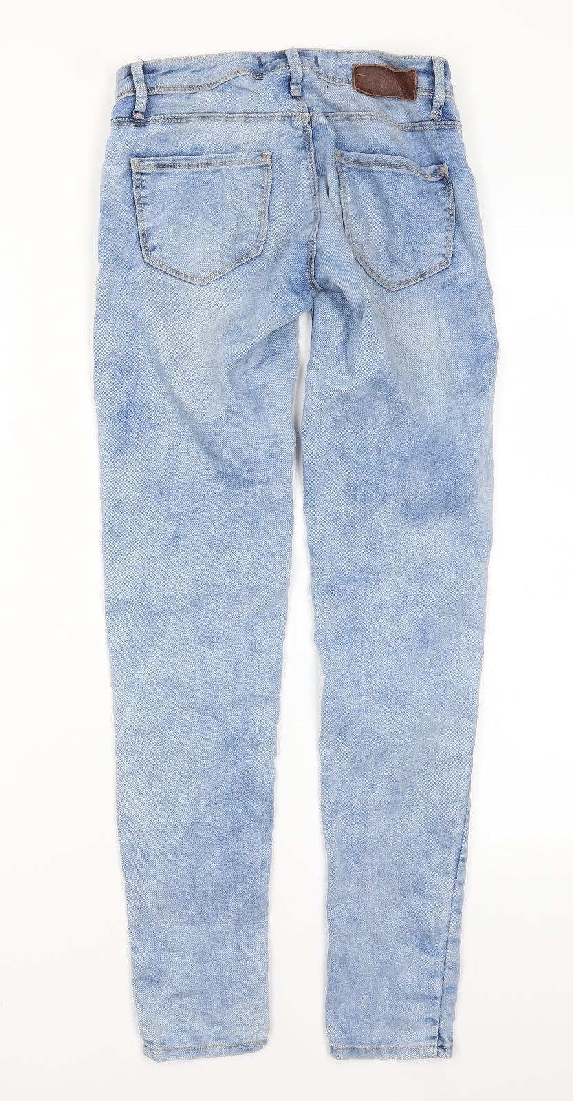 Womens UK Size 4 TALLY WEiJL Regular Fit Skinny Blue Jeans