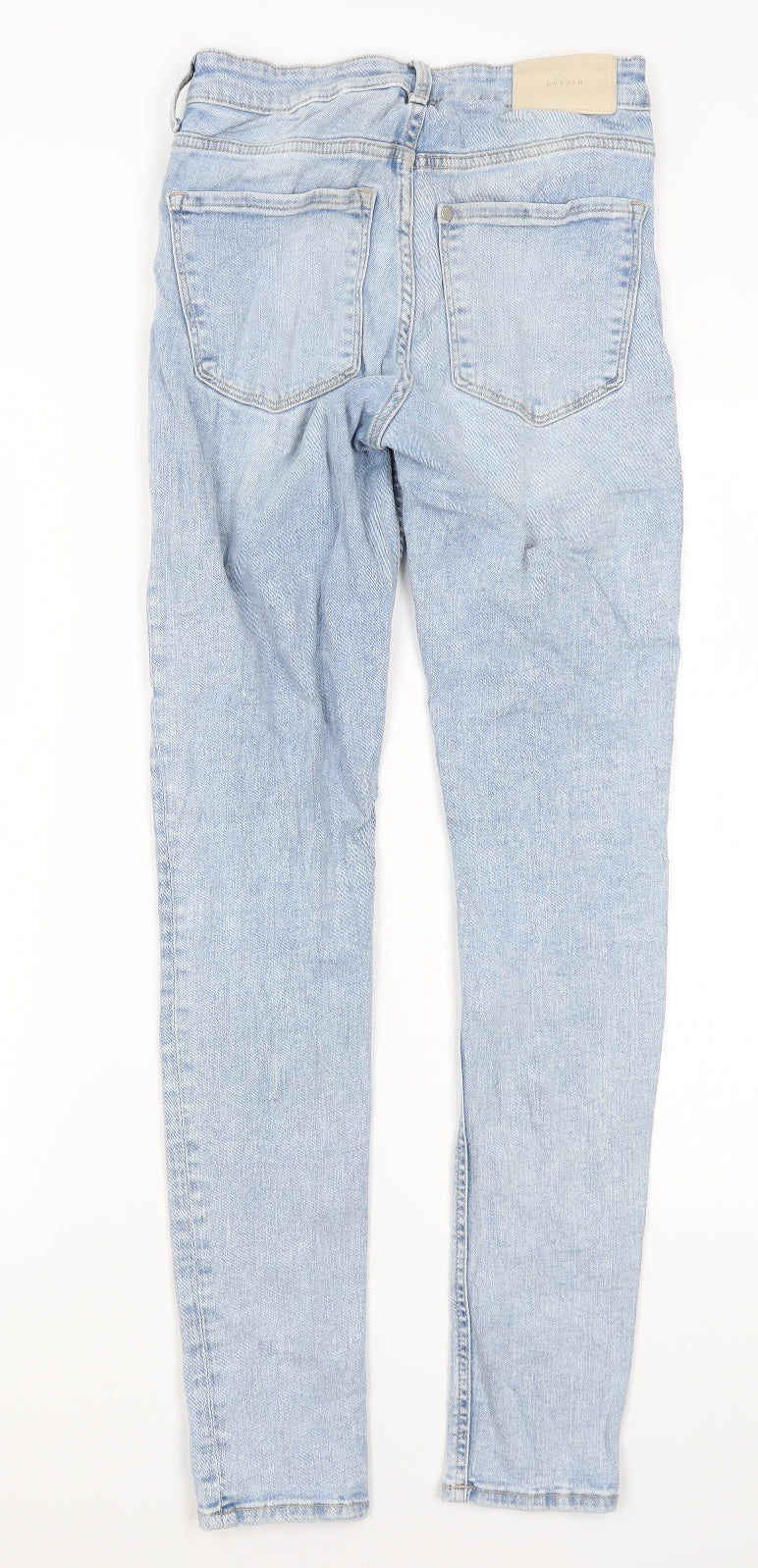 Womens UK Size 26 in H&M Regular Fit Skinny Blue Jeans