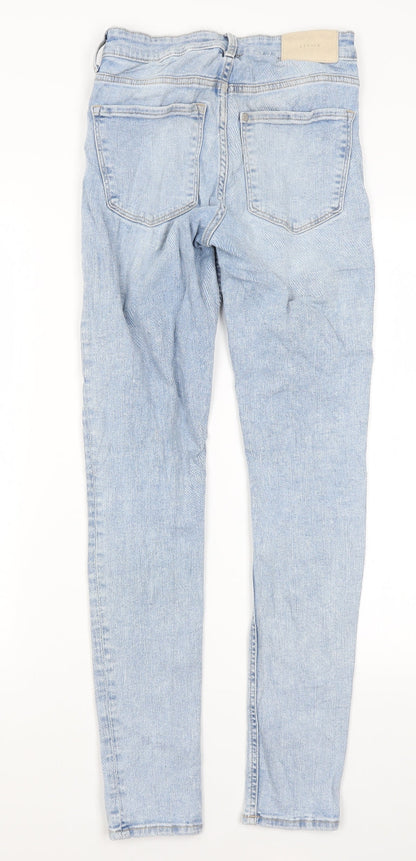 Womens UK Size 26 in H&M Regular Fit Skinny Blue Jeans