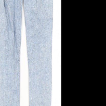 Womens UK Size 26 in H&M Regular Fit Skinny Blue Jeans