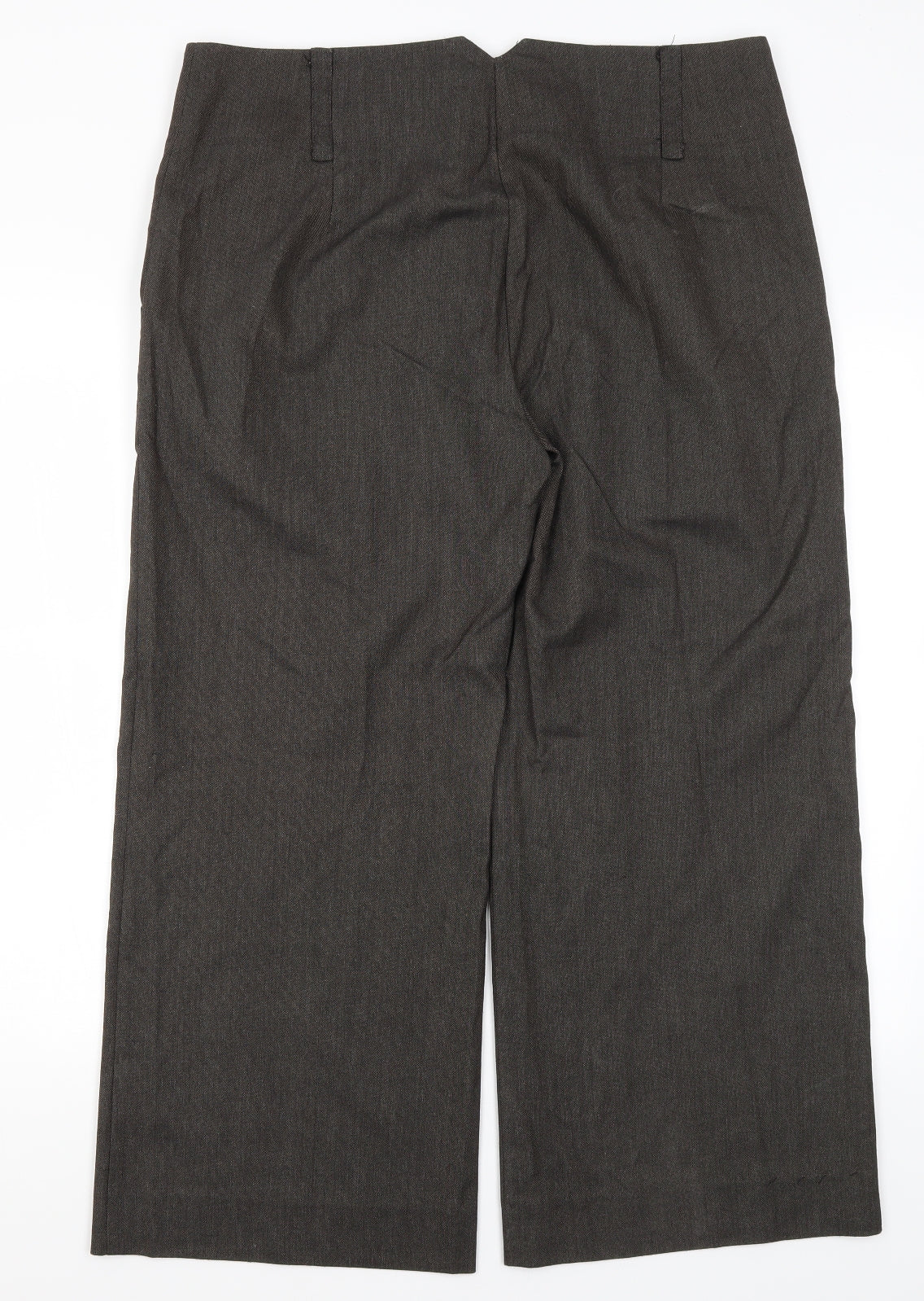 Portmans Womens Grey  Polyester Trousers  Size 14 L25 in Regular