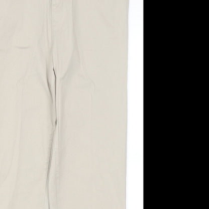 Womens UK Size 18 Alexara Regular Fit  Beige Trousers