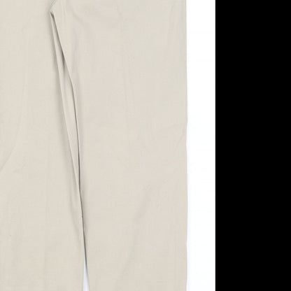 Womens UK Size 18 Alexara Regular Fit  Beige Trousers