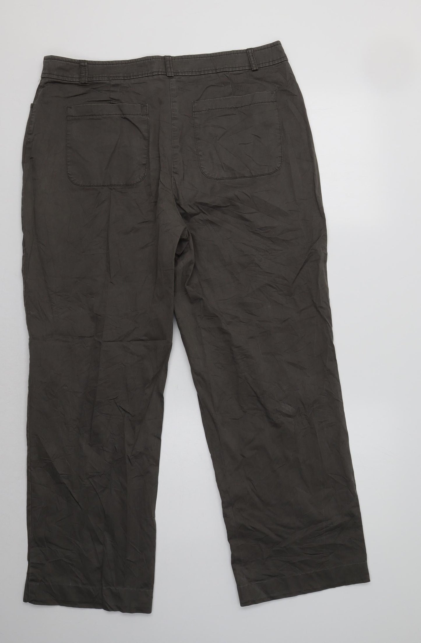 Womens UK Size 18 Gerry Weber Regular Fit  Grey Trousers
