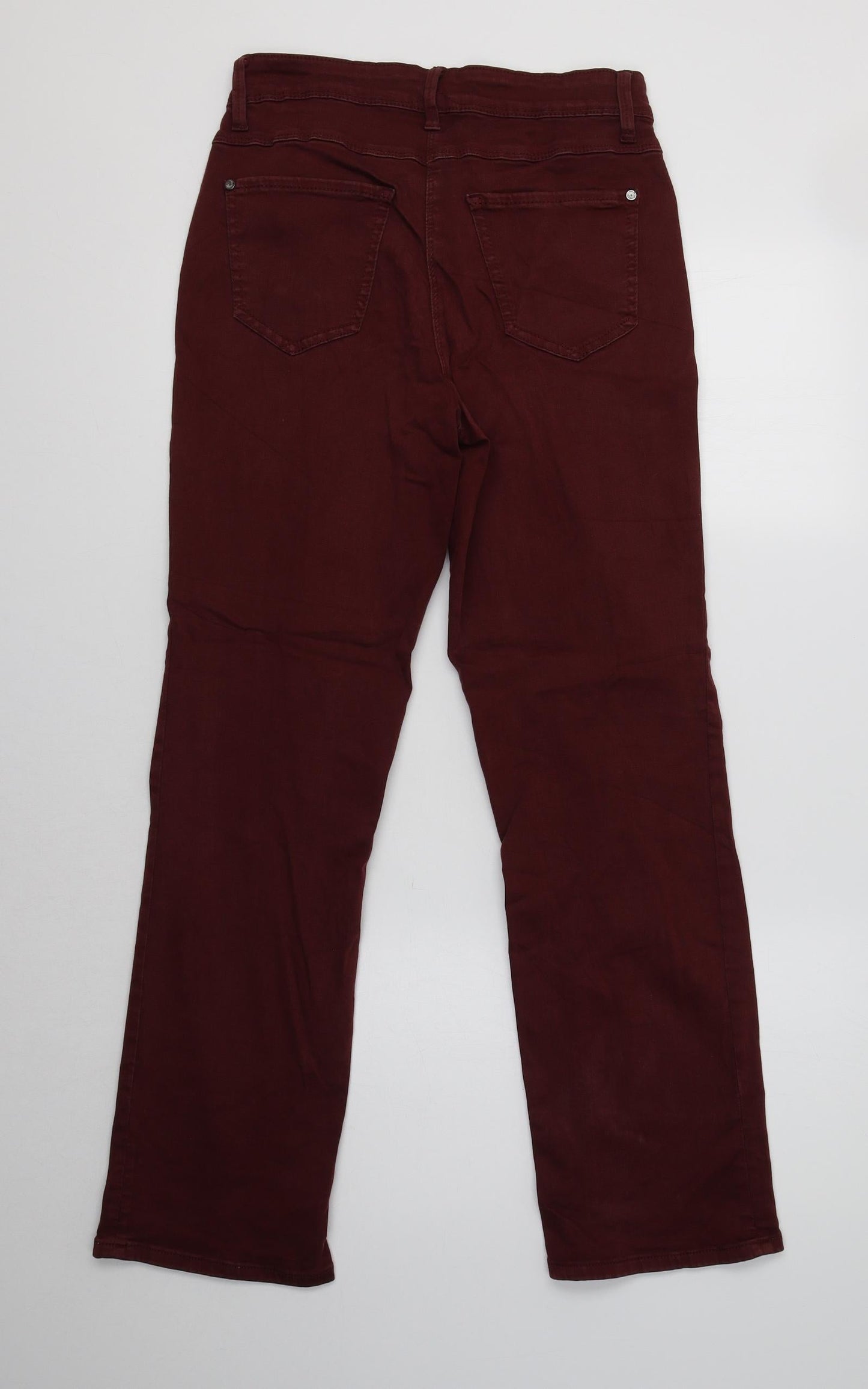 Womens UK Size 10 Mac Jeans Regular Fit Bootcut Purple Jeans