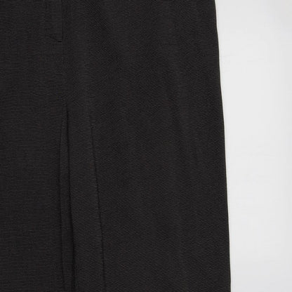Womens UK Size 16 M&S Regular Fit Dress Pants Grey Trousers