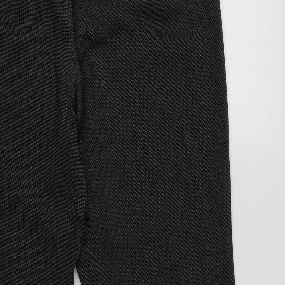 Womens UK Size 16 M&S Regular Fit Dress Pants Grey Trousers