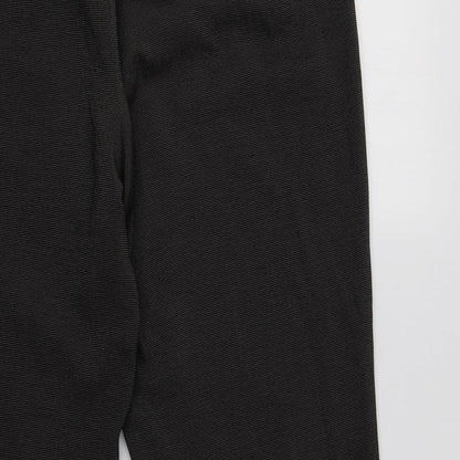 Womens UK Size 16 M&S Regular Fit Dress Pants Grey Trousers