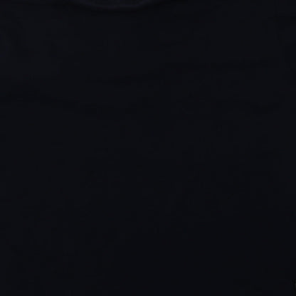 DNM Dissident Mens Blue  Cotton  Polo Size M Collared