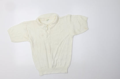 Womens UK Size M Canda Ivory Pullover Jumper