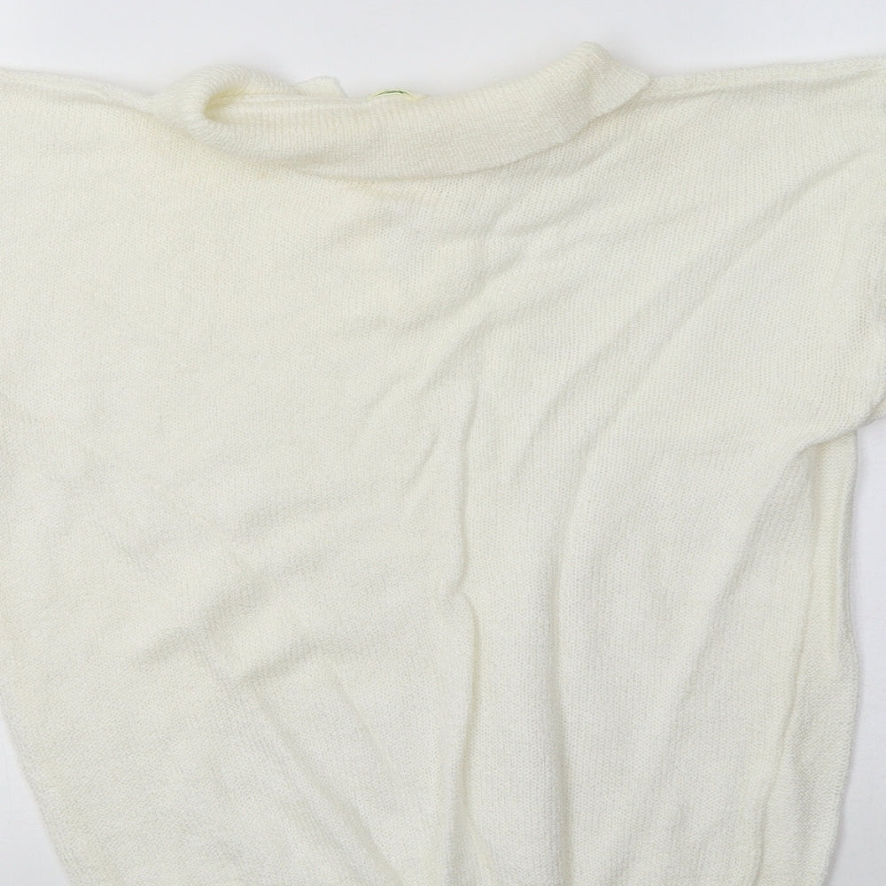 Womens UK Size M Canda Ivory Pullover Jumper