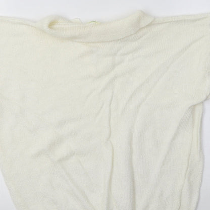 Womens UK Size M Canda Ivory Pullover Jumper