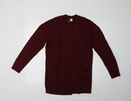 Womens UK Size S H&M Purple Cardigan Jumper