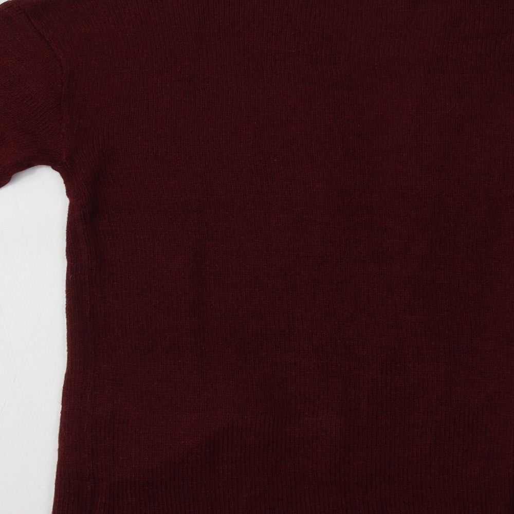 Womens UK Size S H&M Purple Cardigan Jumper