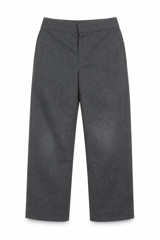 SCHOOLWEAR Boys Grey  Polyester Dress Pants Trousers Size 4 Years  Regular