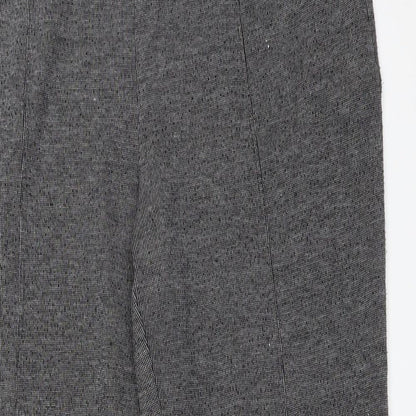 Womens UK Size 14 M&S Regular Fit  Black Trousers