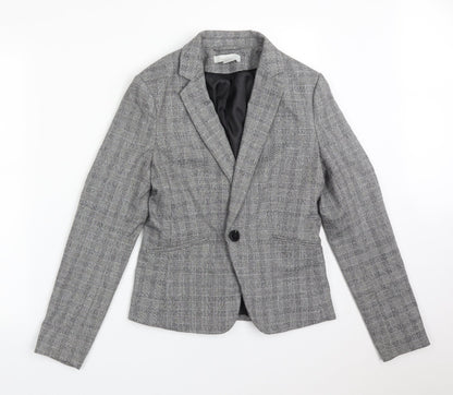 Womens UK Size 8 H&M Regular Multicoloured Suit Jacket
