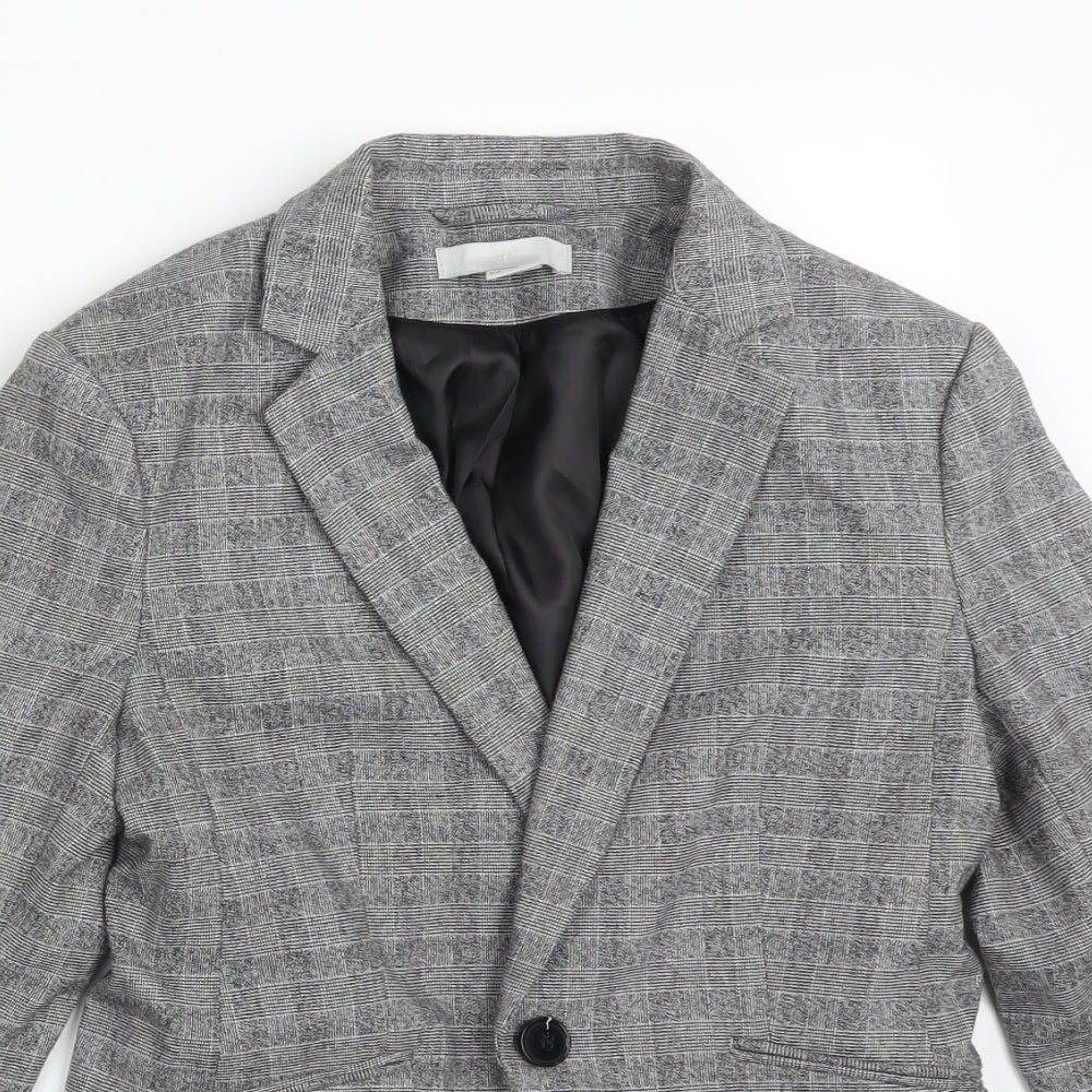 Womens UK Size 8 H&M Regular Multicoloured Suit Jacket
