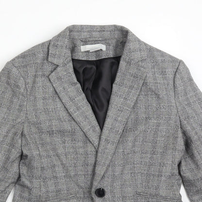 Womens UK Size 8 H&M Regular Multicoloured Suit Jacket