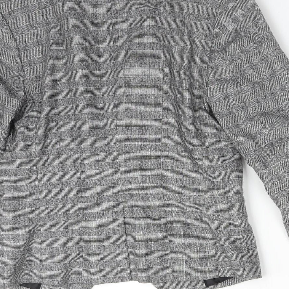 Womens UK Size 8 H&M Regular Multicoloured Suit Jacket