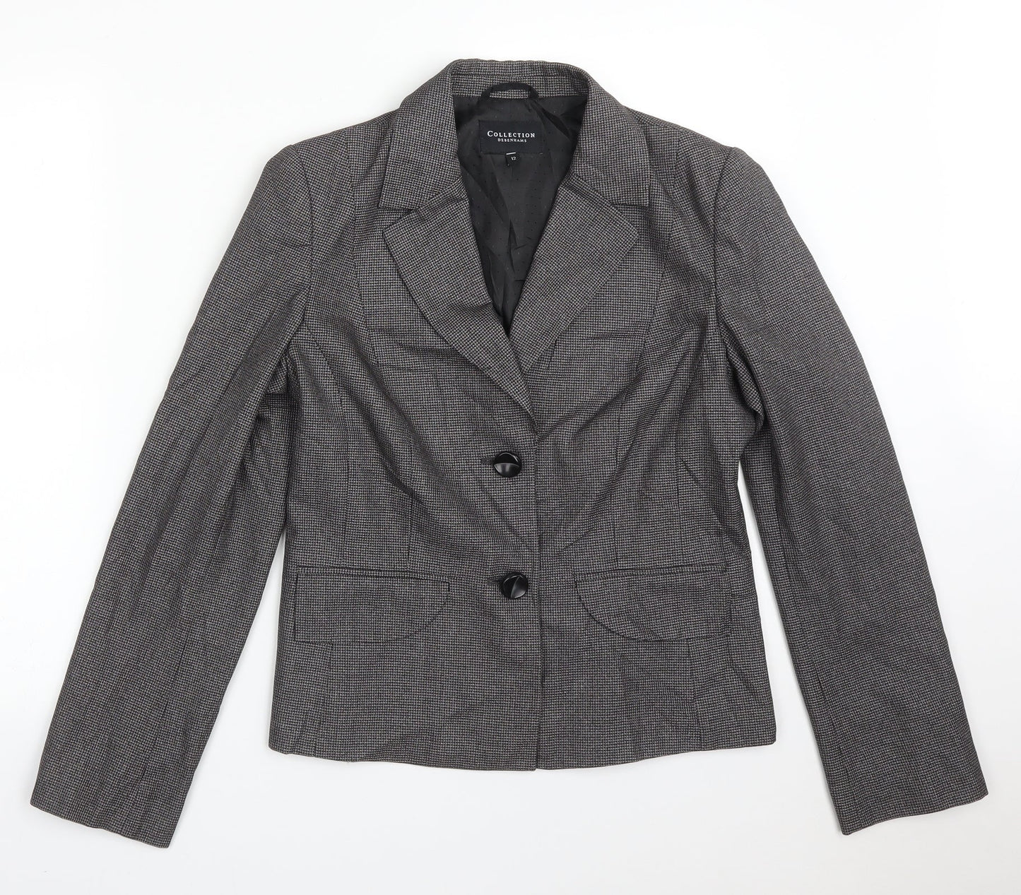Womens UK Size 12 COLLECTION Regular Multicoloured Suit Jacket