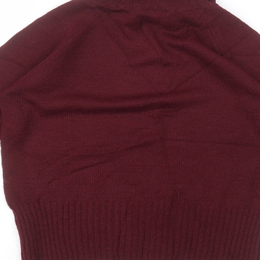 Womens UK Size S JFW Red Basic T-Shirt