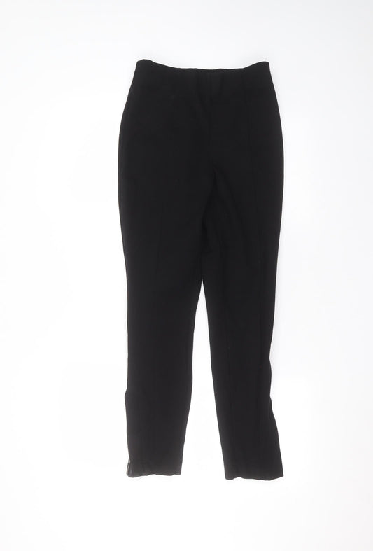 Womens UK Size 8 ASOS Regular Fit  Black Trousers