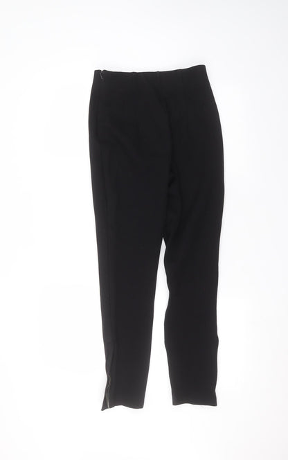 Womens UK Size 8 ASOS Regular Fit  Black Trousers