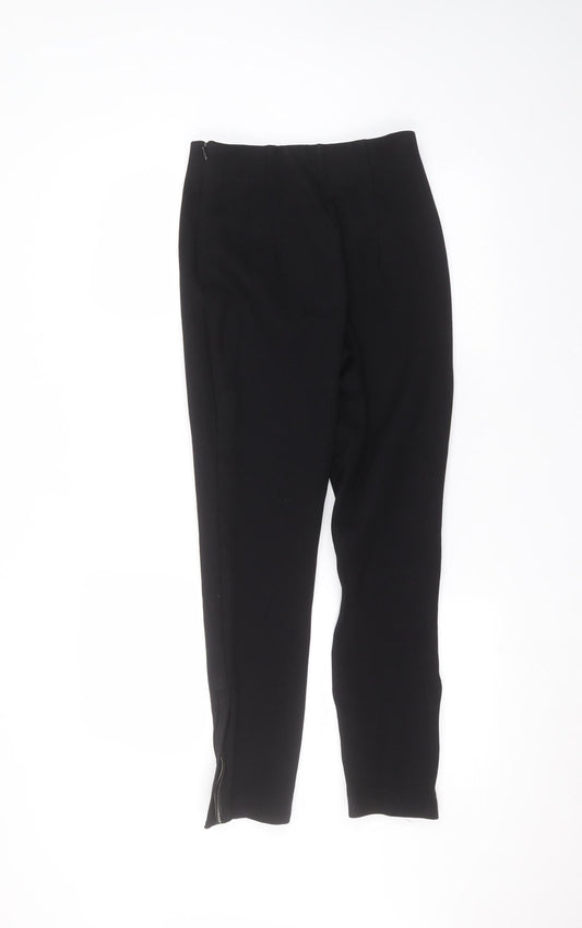 Womens UK Size 8 ASOS Regular Fit  Black Trousers