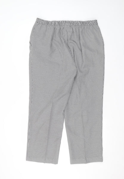 Womens UK Size 18 Damart Regular Fit  White Trousers