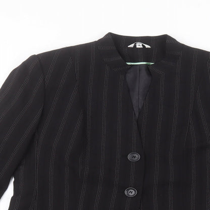 Womens UK Size 14 Klass Black Jacket