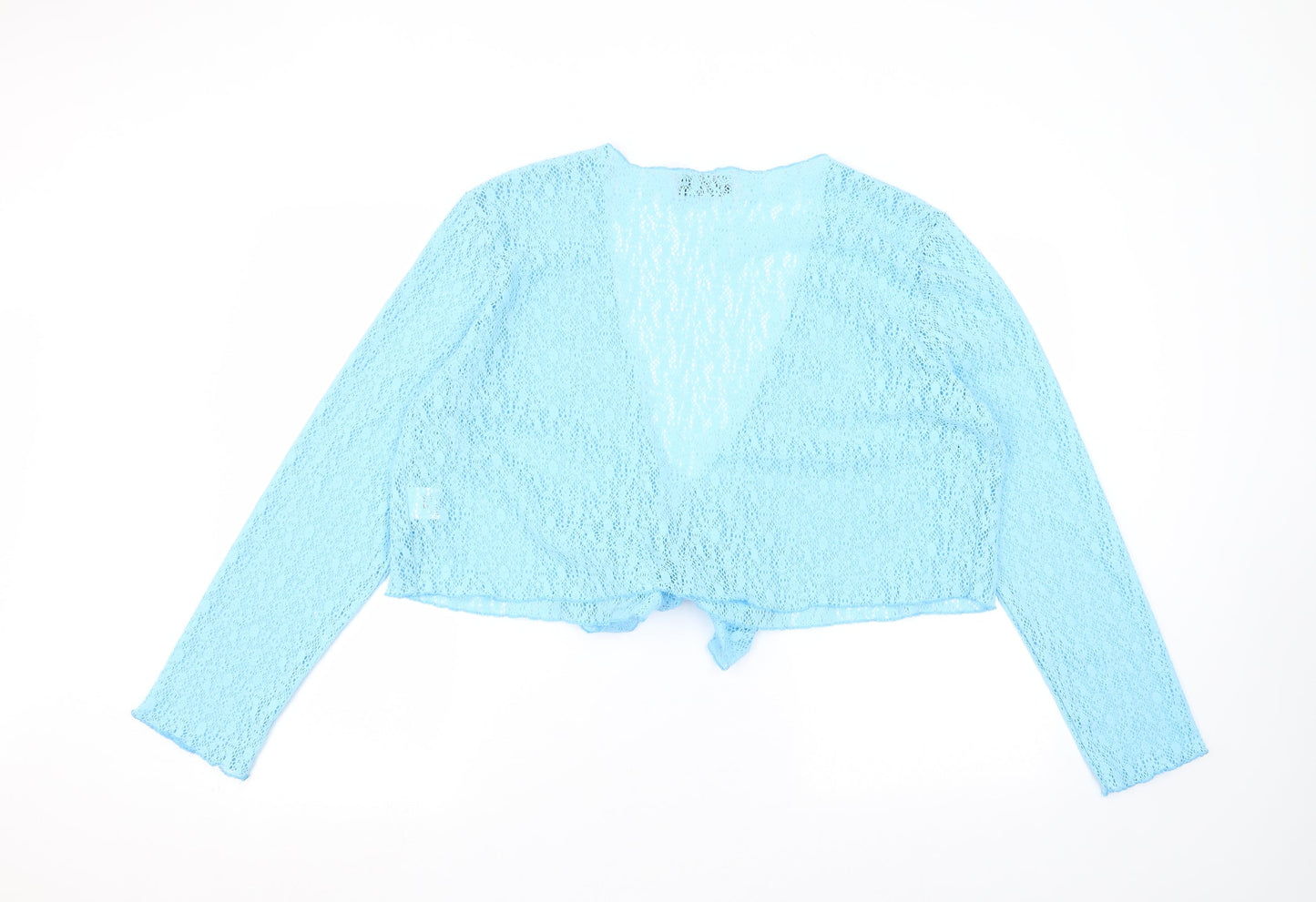 Womens UK Size XL Saloos Blue Cardigan Jumper