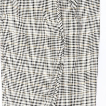 Womens UK Size 10 Dorothy Perkins Regular Fit  White Trousers