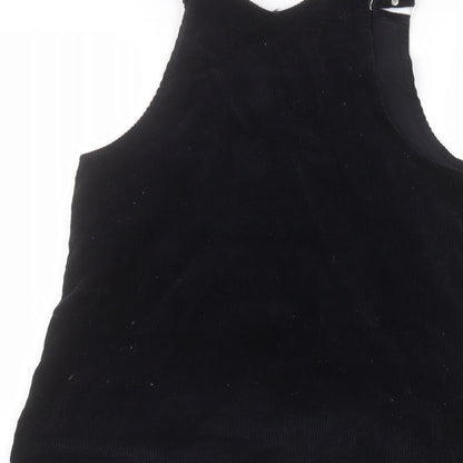New Look Womens Blue  Cotton A-Line  Size 10 Round Neck
